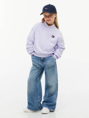 Детские худи Tommy Hilfiger Kids' Flag Badge Logo Sweatshirt — фото 2