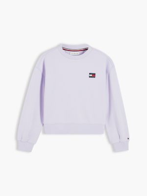 Детские худи Tommy Hilfiger Kids' Flag Badge Logo Sweatshirt — фото 5