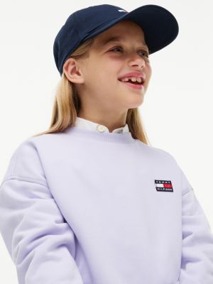 Детские худи Tommy Hilfiger Kids' Flag Badge Logo Sweatshirt — фото 3