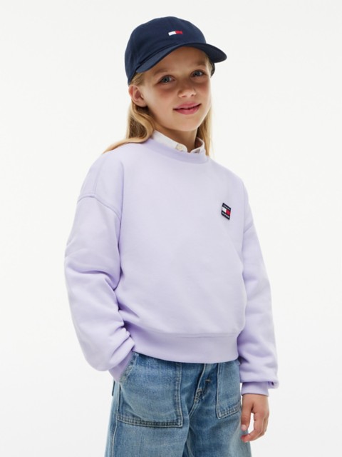 Детские худи Tommy Hilfiger Kids' Flag Badge Logo Sweatshirt