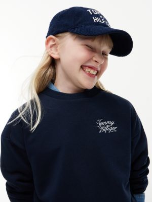 Детские худи Tommy Hilfiger Kids' Script Logo Sweatshirt — фото 3