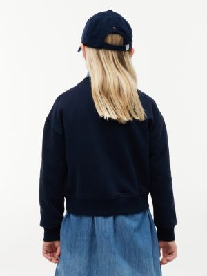 Детские худи Tommy Hilfiger Kids' Script Logo Sweatshirt — фото 4