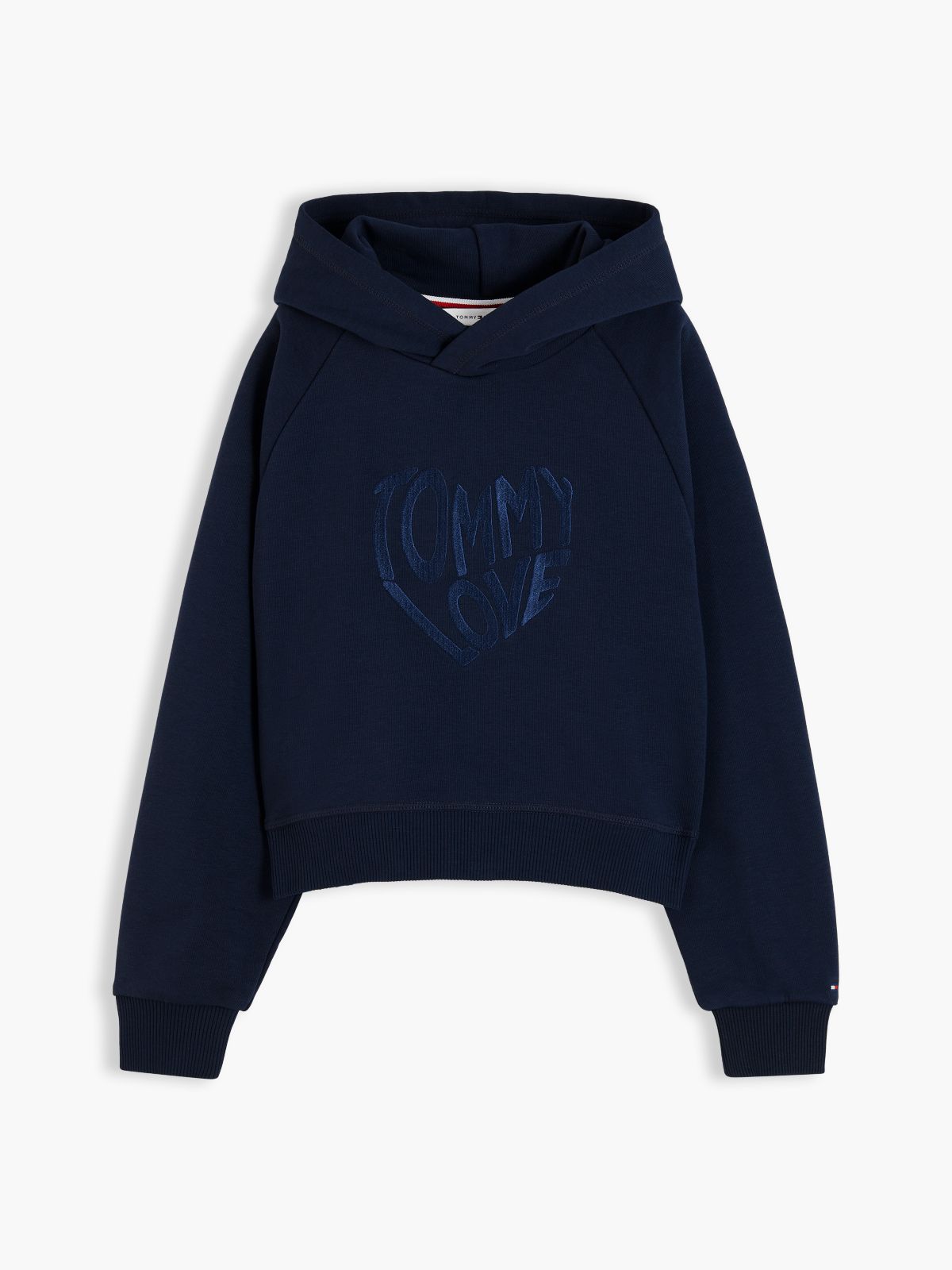 Kids' Tonal Tommy Love Logo Hoodie — Blue