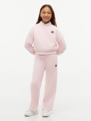 Kids' Flag Badge Logo Sweatpant, Whimsy Pink