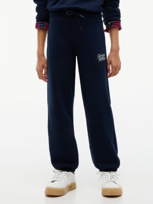 Kids' Script Logo Sweatpant, Blue