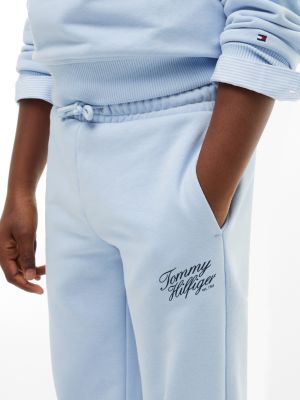 Детские брюки Tommy Hilfiger Kids' Script Logo Sweatpant — фото 3