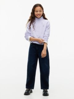 Kids' Star Motif Chenille Sweater — Lavender Ice 2