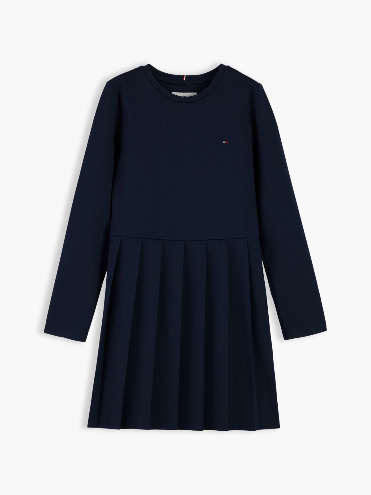 Kids' Ponte Skater Dress — Blue