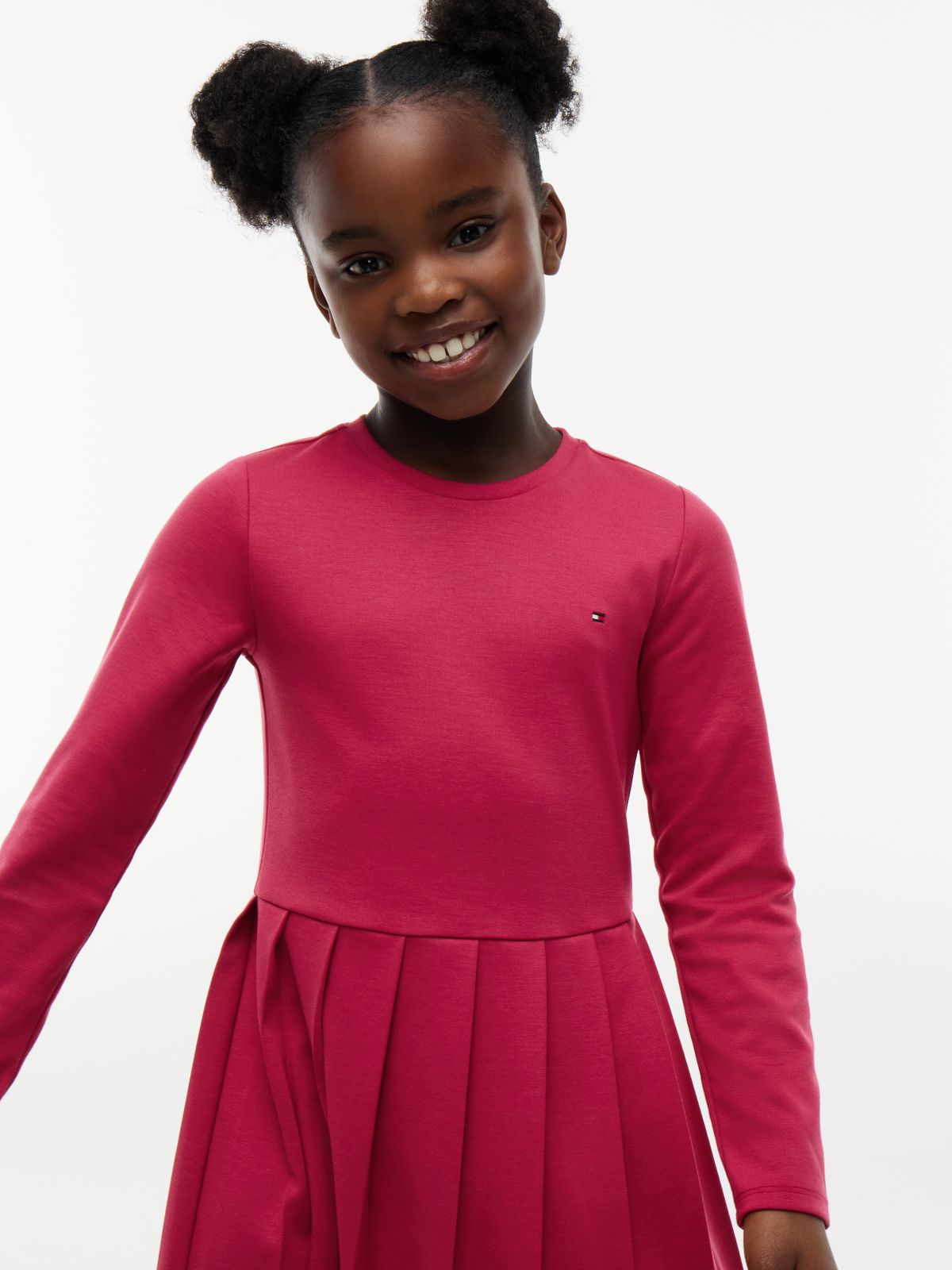 Kids' Ponte Skater Dress — Blissful Berry