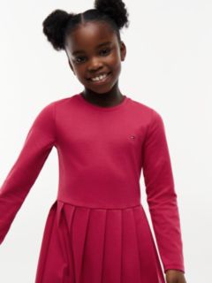 Kids' Ponte Skater Dress — Blissful Berry 2