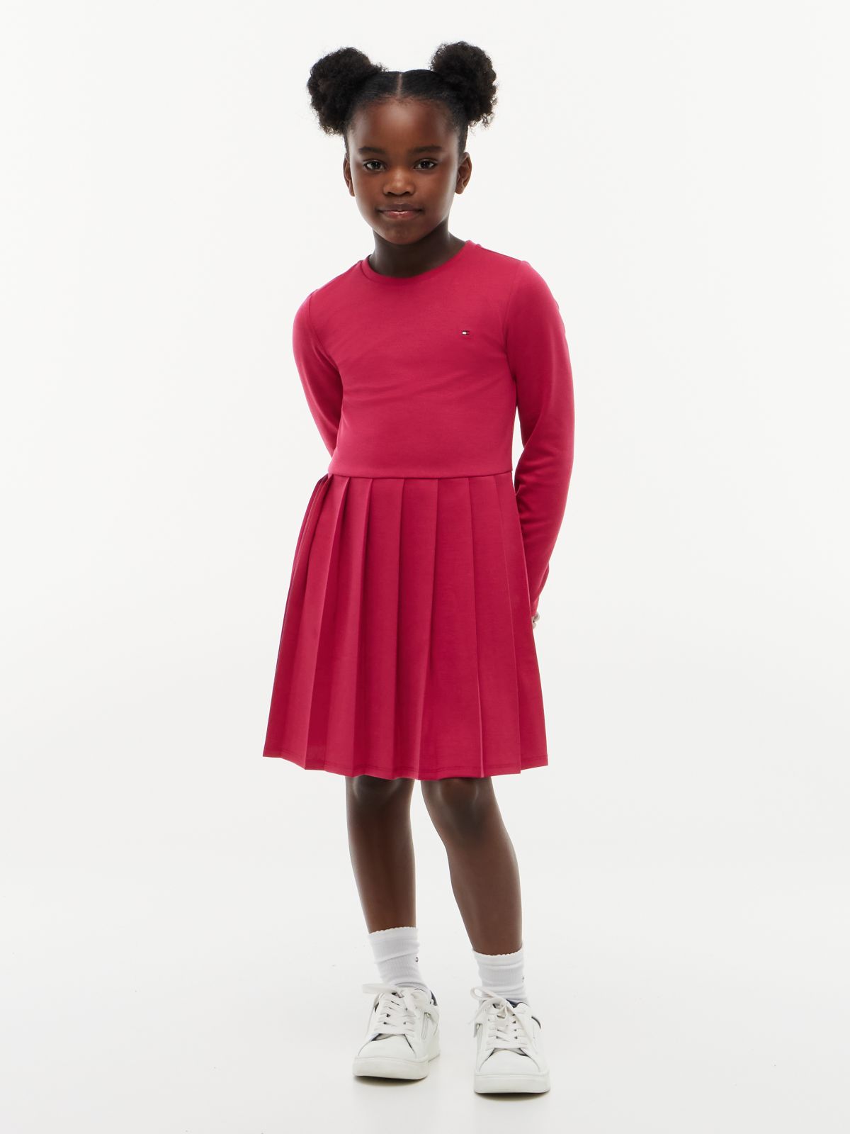 Kids' Ponte Skater Dress — Blissful Berry