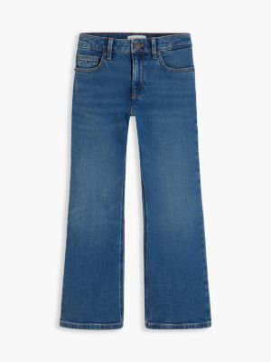 Детские джинсы Tommy Hilfiger Flare Stretch Jean, цвет: Синий — фото 5