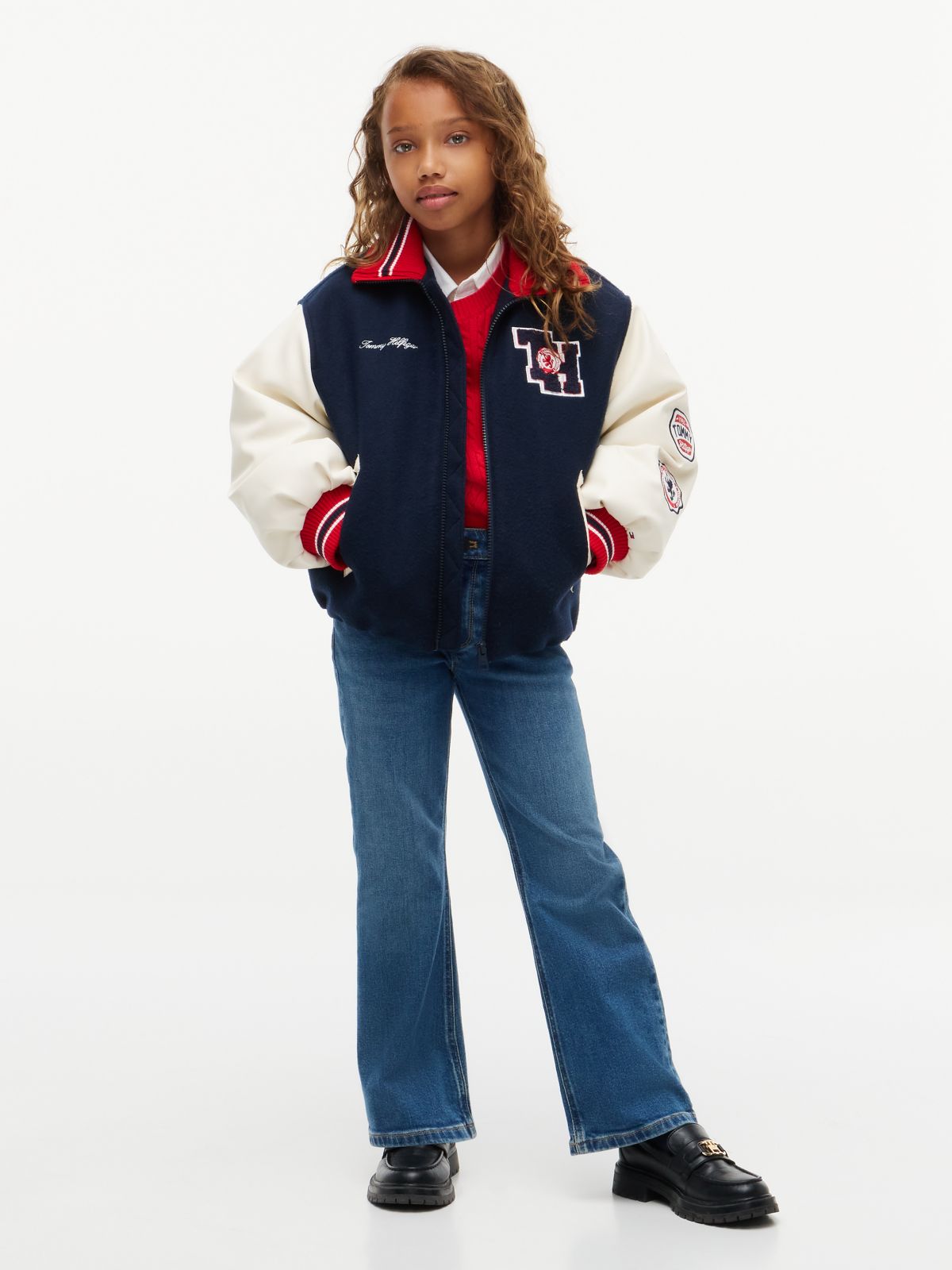 Kids' Flare Stretch Jean — Blue