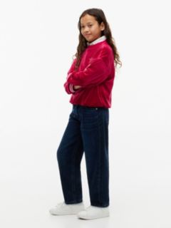 Kids' Barrel Jean — Dark Denim 3