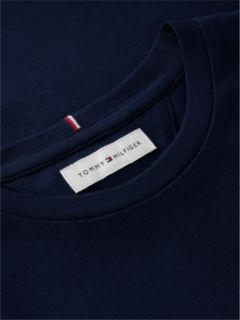 Kids' Hilfiger Script Logo T-Shirt — Dark Blue 6