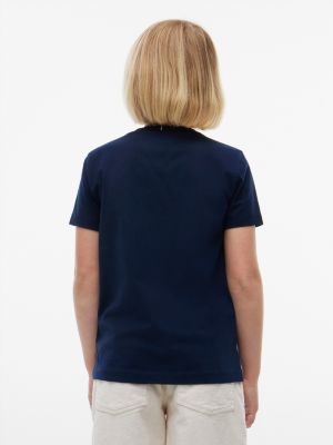 Детские футболки Tommy Hilfiger Kids' Hilfiger Script Logo T-Shirt — фото 4