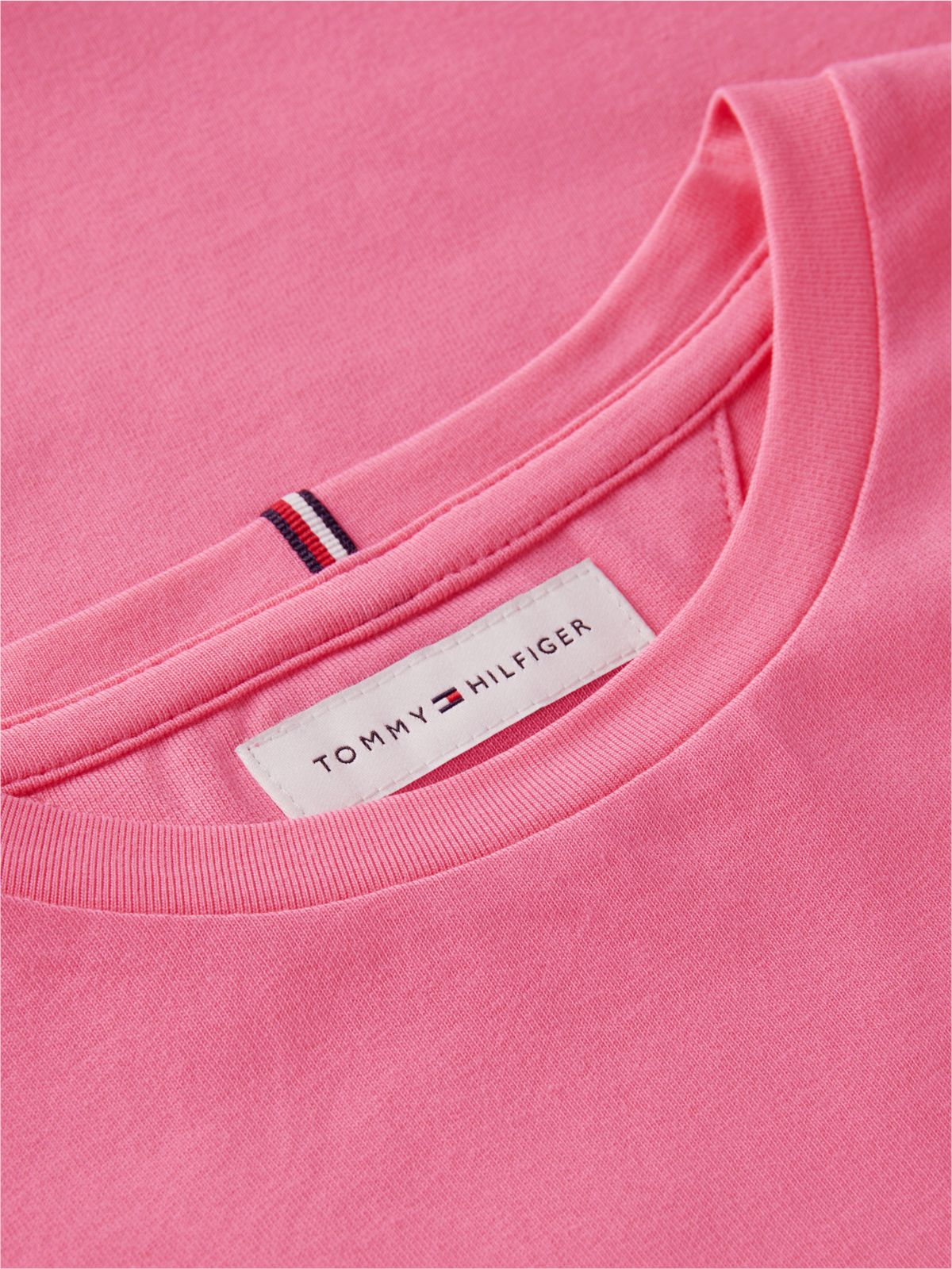 Kids' Hilfiger Script Logo T-Shirt — Exotic Pink