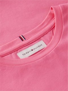 Kids' Hilfiger Script Logo T-Shirt — Exotic Pink 6