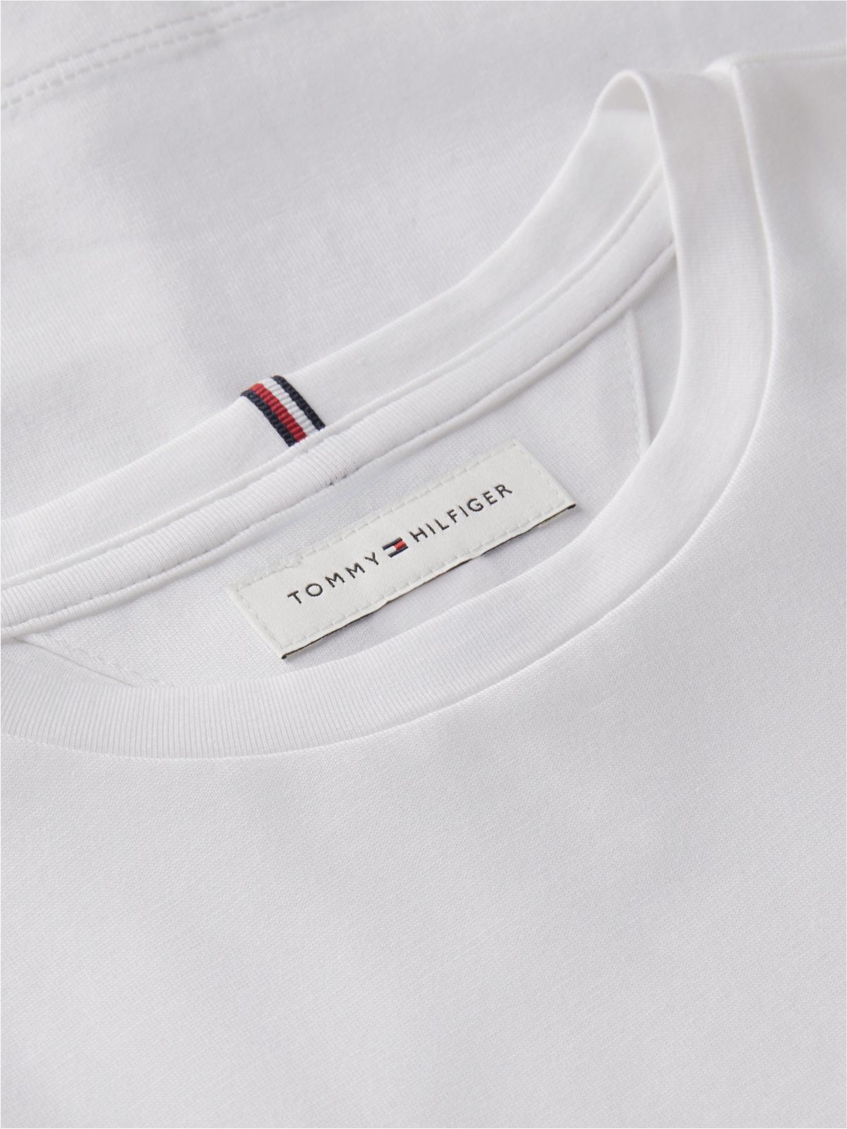 Kids' Hilfiger Script Logo T-Shirt — White