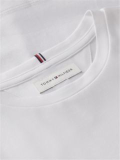 Kids' Hilfiger Script Logo T-Shirt — White 6