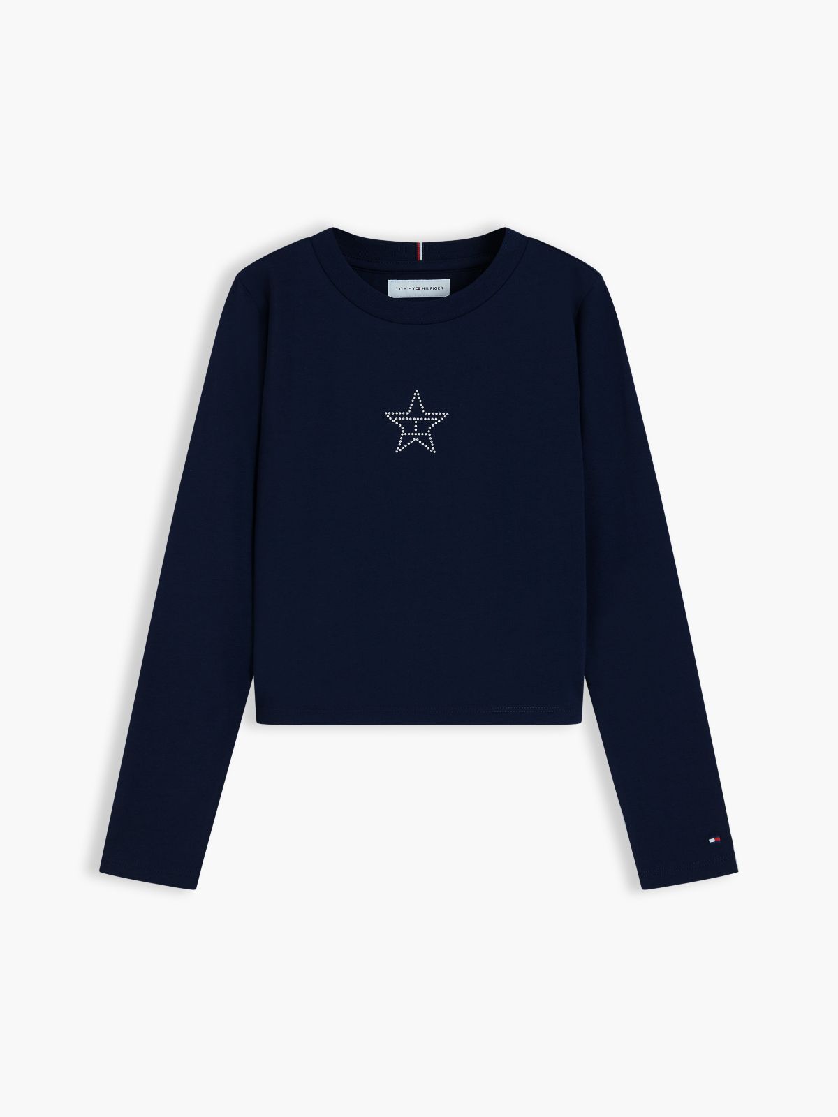 Kids' Studded Star Logo T-Shirt — Dark Blue
