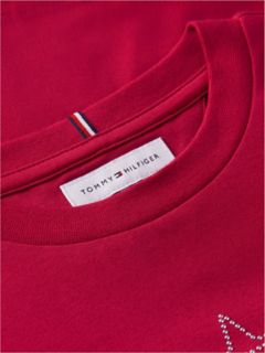 Kids' Studded Star Logo T-Shirt — Blissful Berry 6