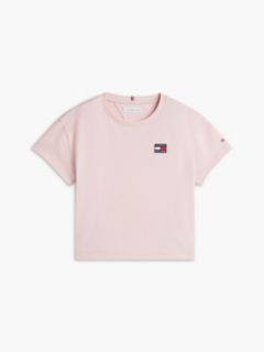 Kids' Flag Badge Logo T-Shirt — Whimsy Pink 5