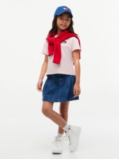 Kids' Flag Badge Logo T-Shirt — Whimsy Pink 2