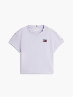Kids' Flag Badge Logo T-Shirt — Lavender Ice 5