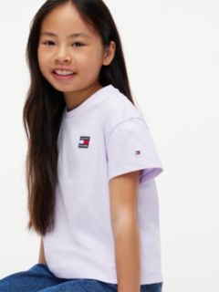 Kids' Flag Badge Logo T-Shirt — Lavender Ice 3