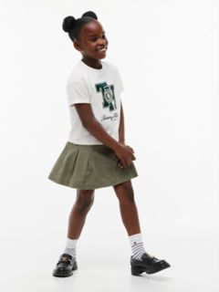 Kids' Monogram Logo T-Shirt — White 2
