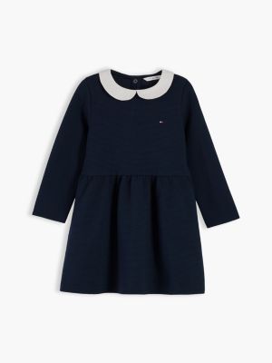 Детские платья Tommy Hilfiger Kids' Stretchy Ribbed Fit and Flare Dress — фото 5