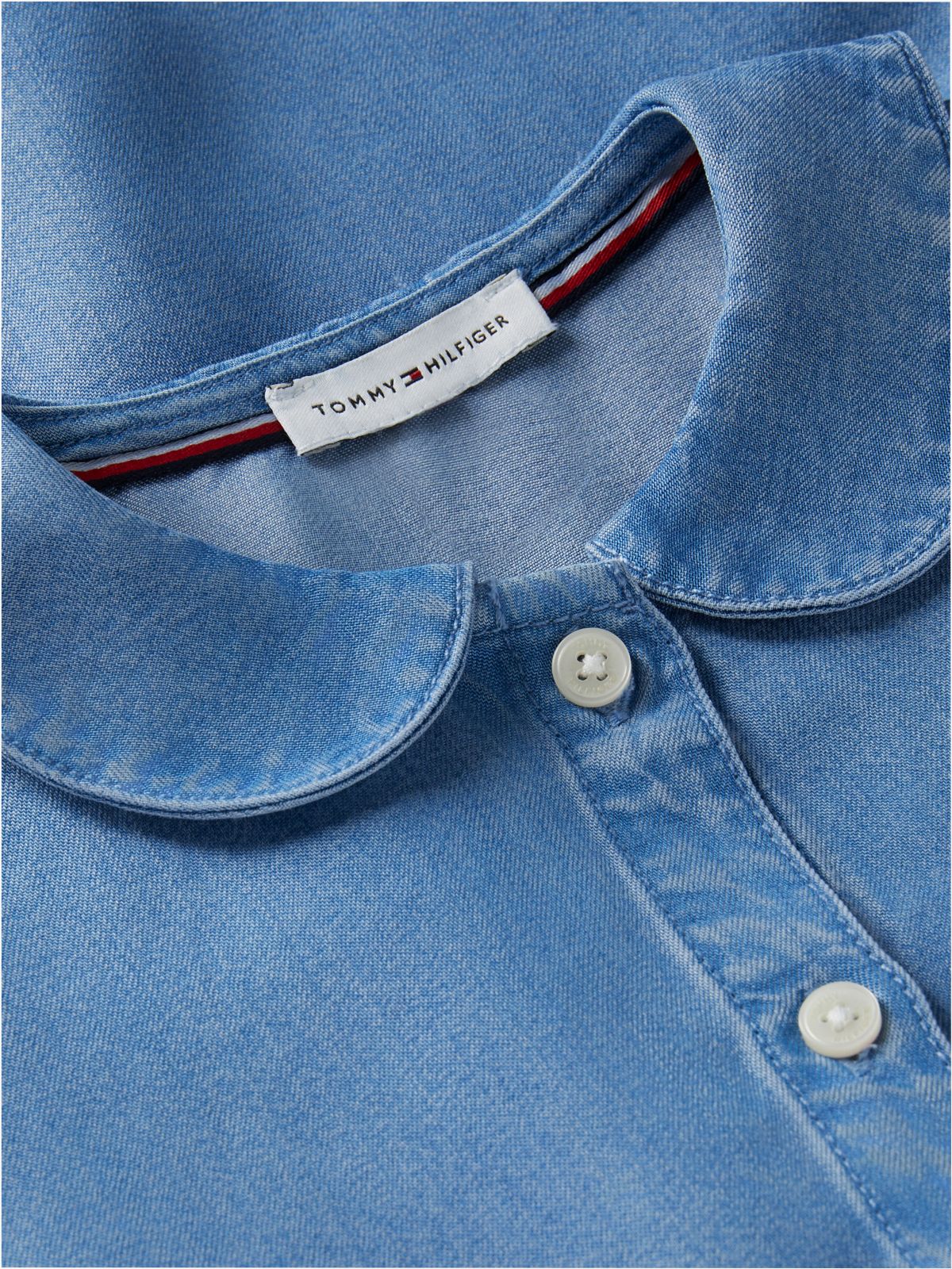 Kids' Lightweight Chambray Dress — Denim