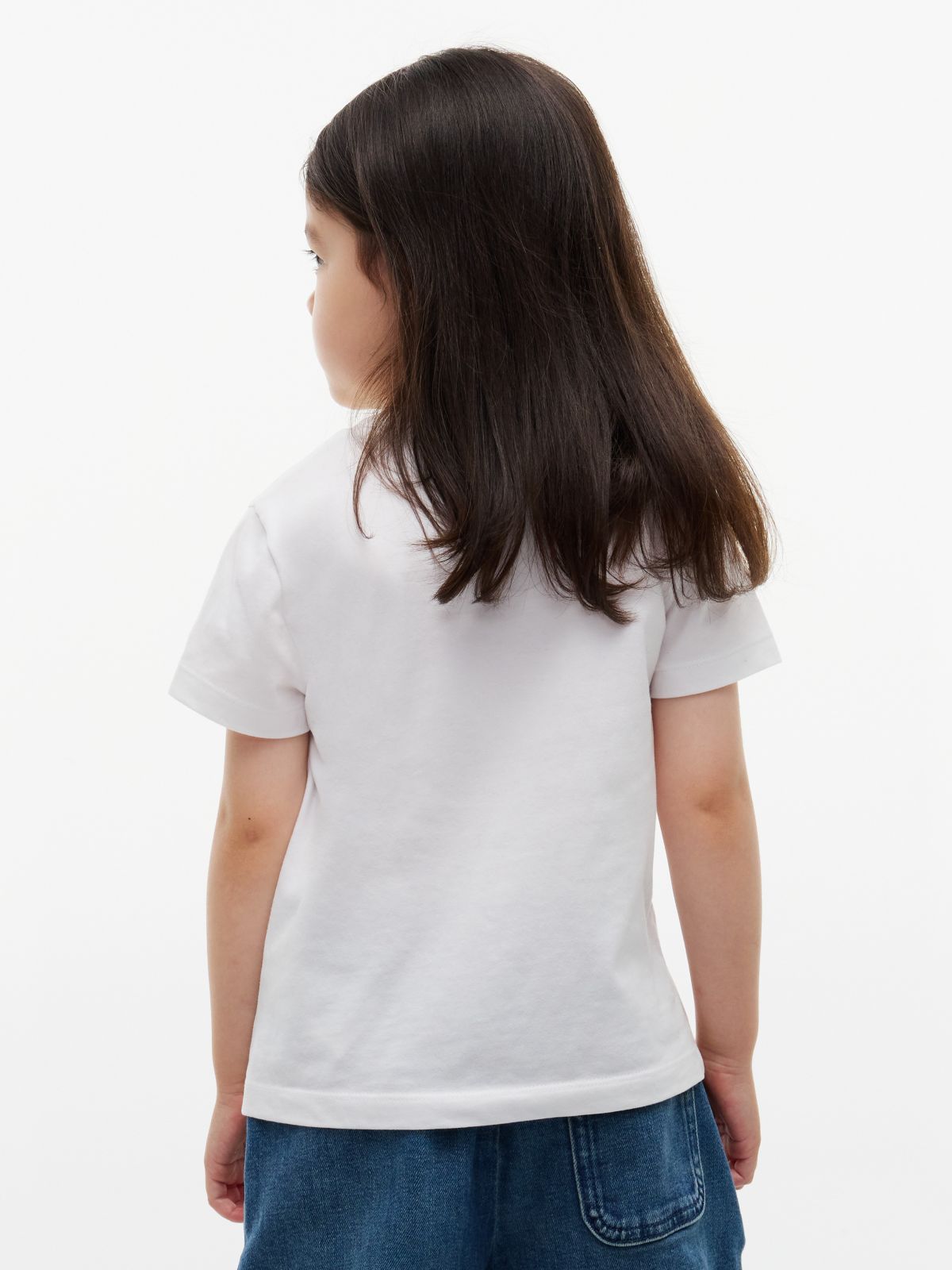 Kids' Allover Tommy Letter Logo T-Shirt — White