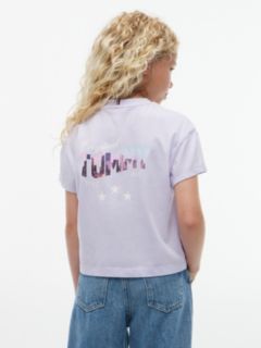 Kids' Tommy Star Logo T-Shirt — Lavender Ice 4
