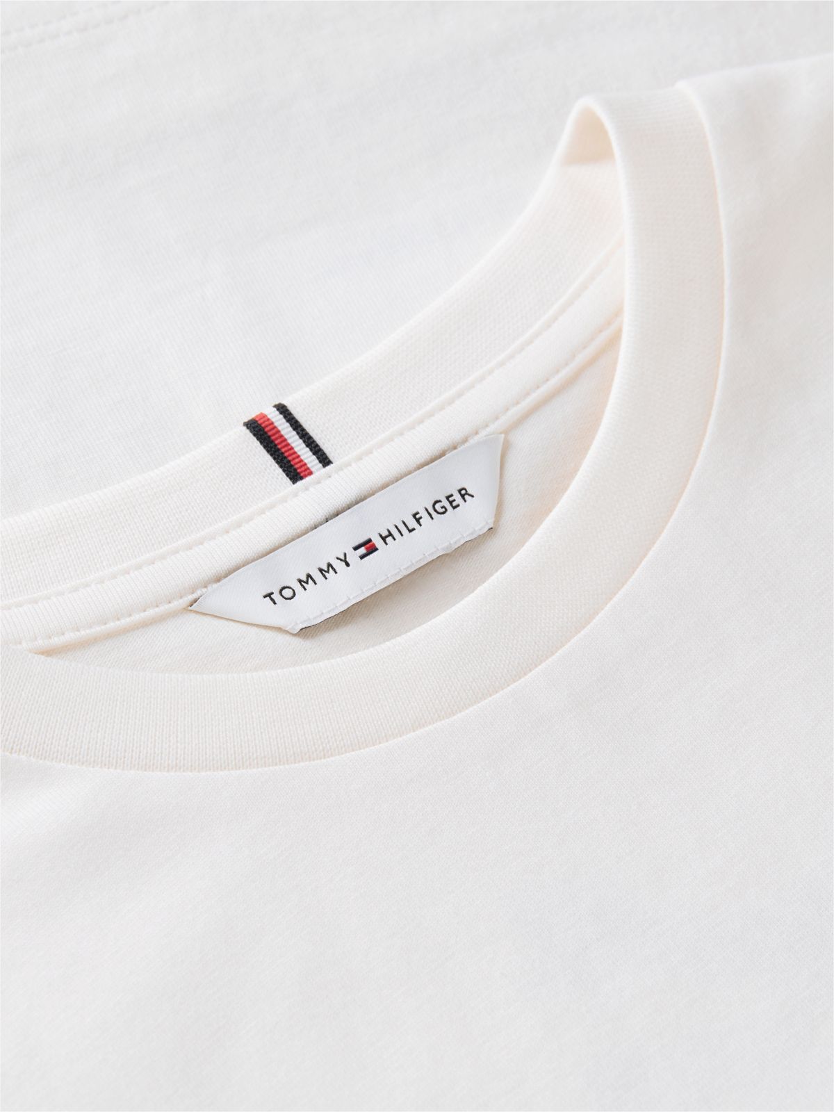 Kids' Tommy Star Logo T-Shirt — Off White