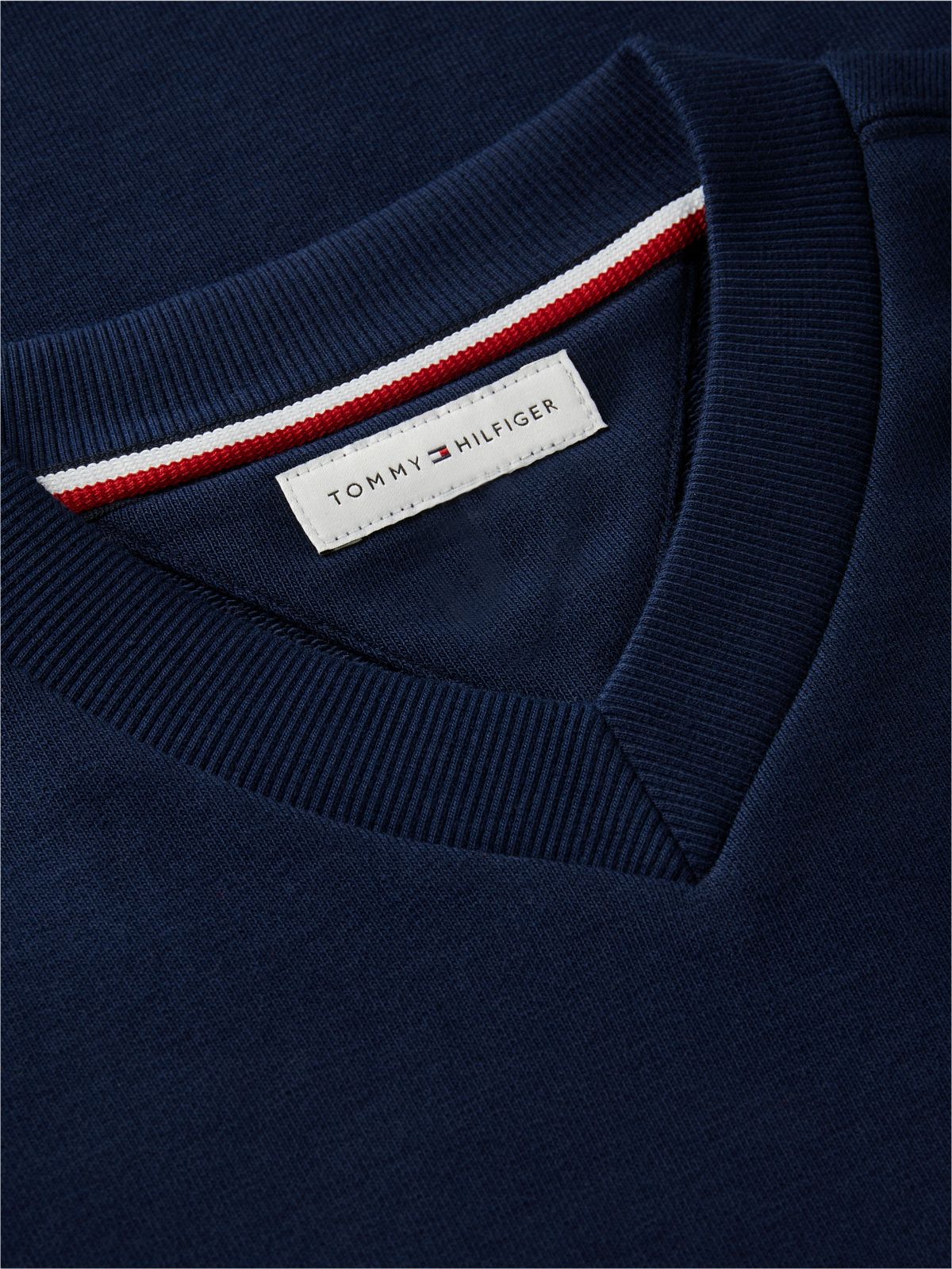 Kids' Monogram Logo Sweatshirt Dress — Dark Blue