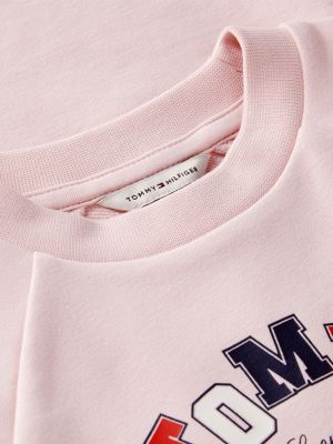 Детские платья Tommy Hilfiger Kids' Tommy Logo Sweatshirt Dress — фото 6