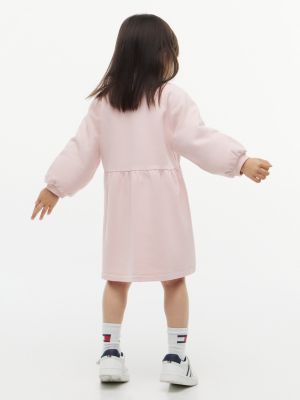 Детские платья Tommy Hilfiger Kids' Tommy Logo Sweatshirt Dress — фото 4