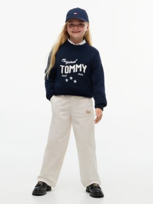 Детский свитер Tommy Hilfiger Tommy Star Logo, цвет: Тёмный синий — фото 2