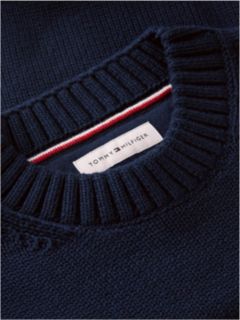 Kids' Tommy Star Logo Sweater — Dark Blue 6