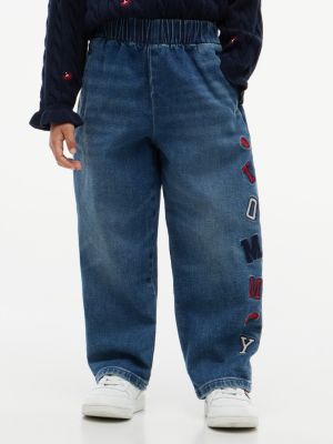Детские джинсы Tommy Hilfiger Kids' Tommy Stretch Pull-On Barrel Jean — фото 2