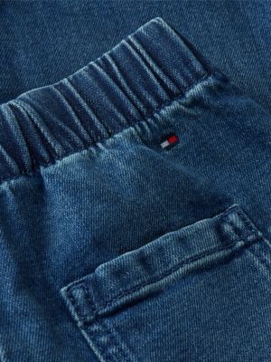 Детские джинсы Tommy Hilfiger Kids' Tommy Stretch Pull-On Barrel Jean — фото 6