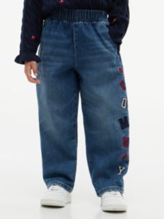 Kids' Tommy Stretch Pull-On Barrel Jean — Vintage Denim 2