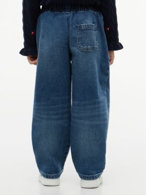 Детские джинсы Tommy Hilfiger Kids' Tommy Stretch Pull-On Barrel Jean — фото 4
