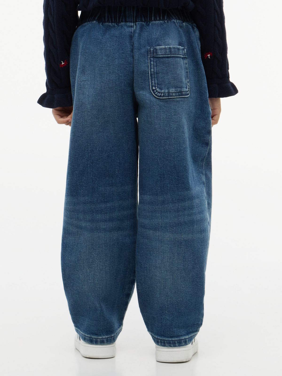 Kids' Tommy Stretch Pull-On Barrel Jean — Vintage Denim