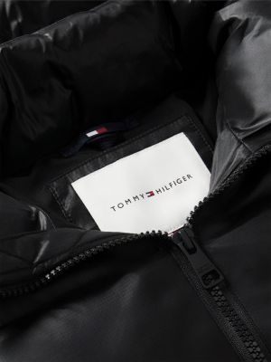 Детские куртки Tommy Hilfiger Kids' Shiny Mid-Length Puffer Jacket — фото 6