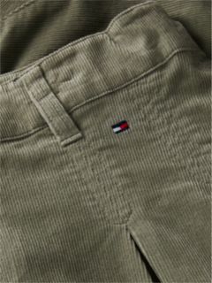 Kids' Pleated Corduroy Mini Skirt — Utility Sage 6