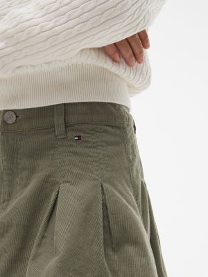 Детские юбки Tommy Hilfiger Kids' Pleated Corduroy Mini Skirt — фото 3