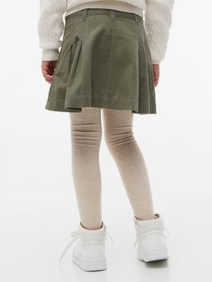 Детские юбки Tommy Hilfiger Kids' Pleated Corduroy Mini Skirt — фото 4